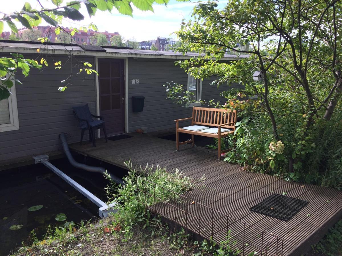 Tiny Houseboat B&B On The Amstel River 阿姆斯特丹 外观 照片